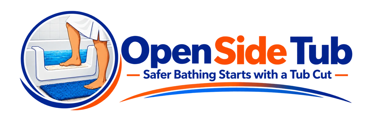 Open Side Tub, Safer Bathing Starts with a Tub Cut
